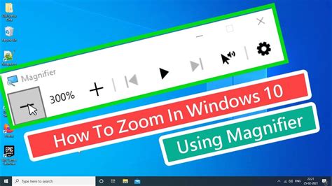 How To Zoom In Windows 10 Using Magnifier Youtube