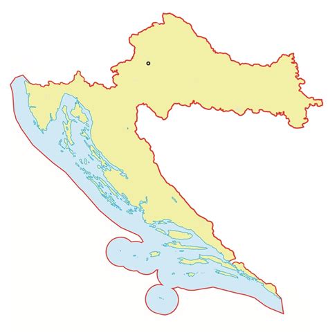 Geografska Karta Hrvatske školska Knjiga Karta