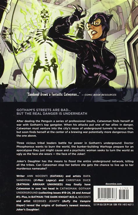 Tpb Graphic Novel New The New 52 4 Gotham Underground Catwoman Vol
