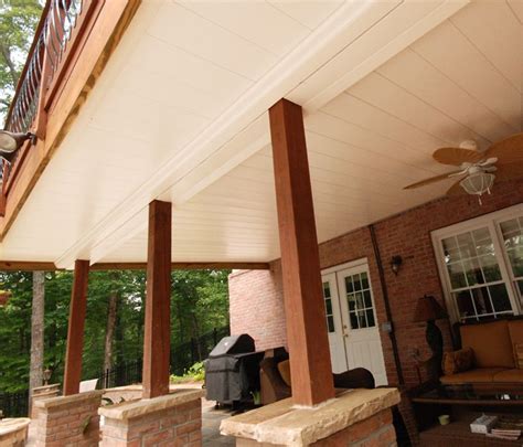 We hired pros for this part and i got 3 estimates from companies here in. Magnolia Outdoor Living __ under deck ceiling | Under ...