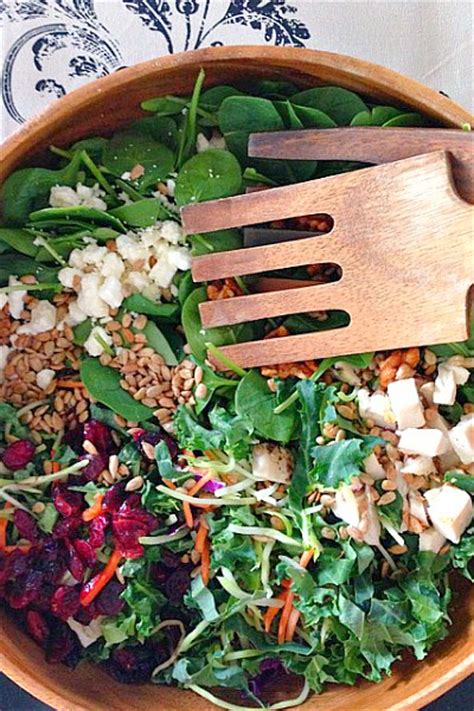 The Perfect Friendship Lunch And Broccoli Kale Spinach Salad