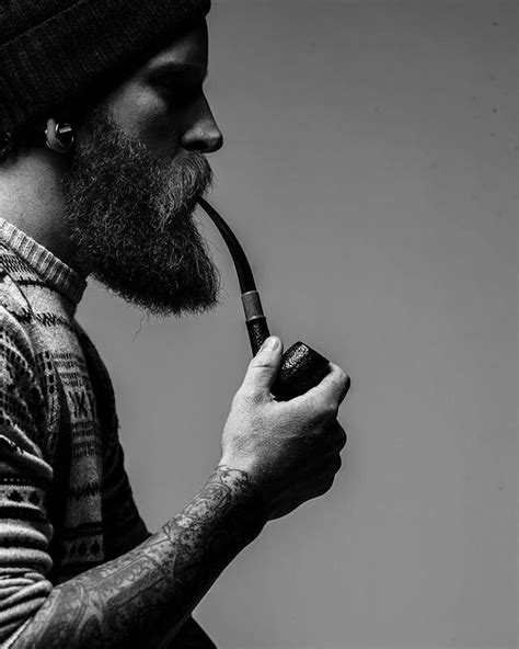 Pin On Pipe Smoking Men Beards