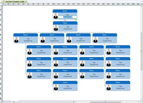 Org Chart Excel Template Free Download Tutoreorg Master Of Documents