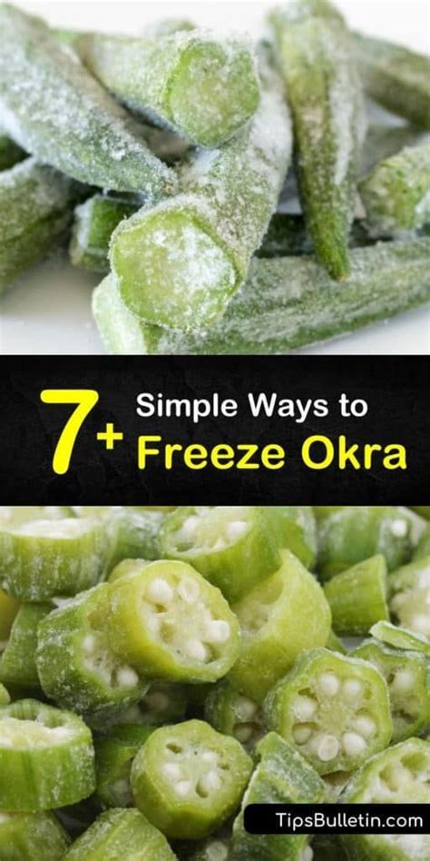 To cook, cut a piece of parchment to. 7+ Simple Ways to Freeze Okra | Okra, Frozen fresh ...