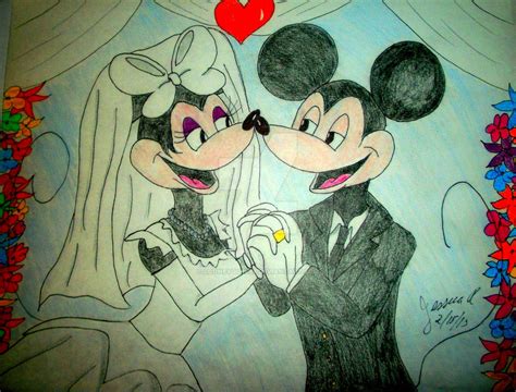 Mickey And Minnies Wedding By Looneygurl96 On Deviantart