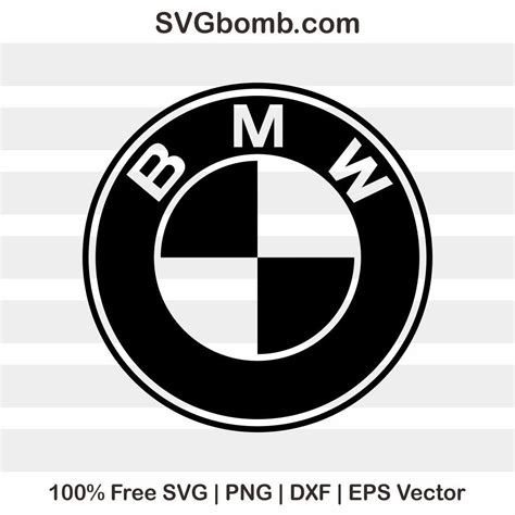 Free bmw logo vector svg, this file can be scaled to use with the silhouette cameo or cricut, brother scan n cut cutting machines. BMW Logo SVG | Bmw logo