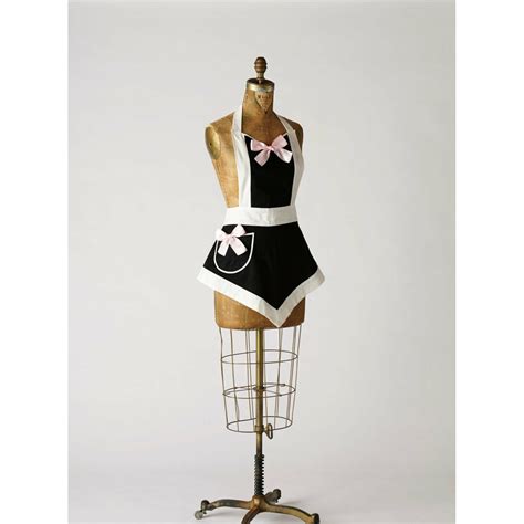 Sexy Modern French Maid Apron Veronica Apron In Reverse Colors