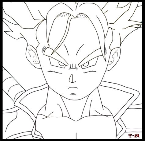 Drawing a sunflower running down com how to draw a sunflower easy step by step. Dragon Ball Z Drawing - Coloring Home