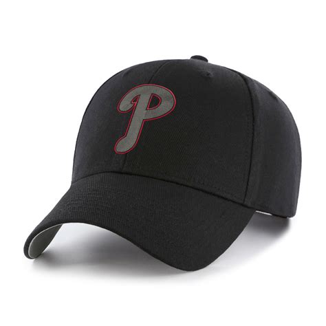 Fan Favorite Mlb Black Basic Cap Philadelphia Phillies