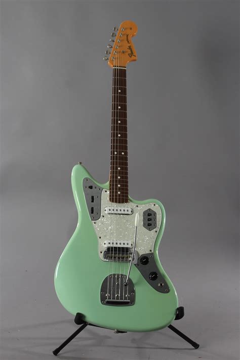 2005 Fender American Vintage 62 Reissue Jaguar Seafoam Green Guitar