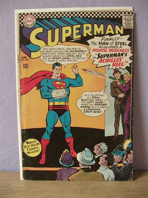 Vintage 1930s Superman Comic Book 1st Series By Shoponsherman 1000