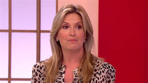 penny lancaster breaks down in tears as she says she was sexually assaulted itv news