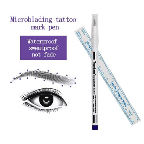 Buy Microblading Surgical Skin Marker Eyebrow Marker