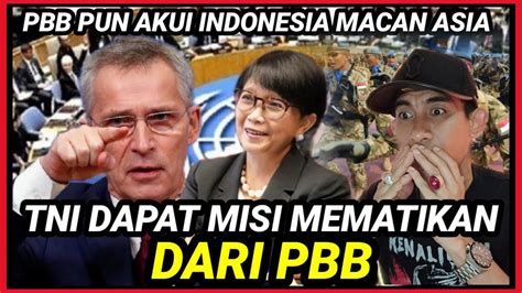 MASYALLAH PASUKAN PERDAMAIAN INDONESIA DIAKUI PBB MACAN ASIA KERAS