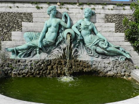 Fontaine Aux Deux Nymphes Jardin Botanique Saint Josse Ten Noode