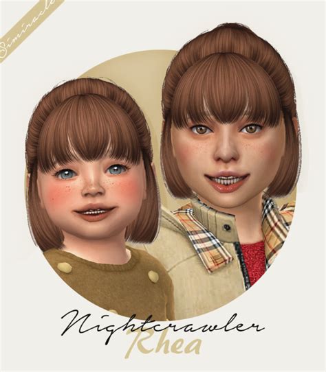 Just A Sims 4 Lover — Simiracle Nightcrawler Rhea ♥ Adult Version