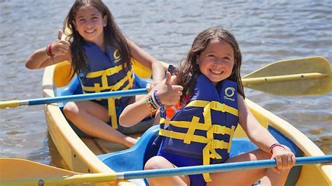 Water Activities Waterfront And Pool At Summer Camp Weequahic In Pa