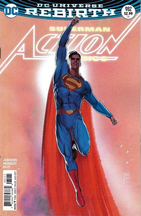 Dc Universe Rebirth Superman Action Comics Issue 982 Limited Variant