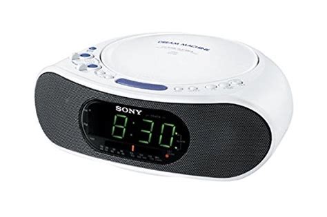 Sony Icf Cd837 Amfm Stereo Clock Radio With Cd Player