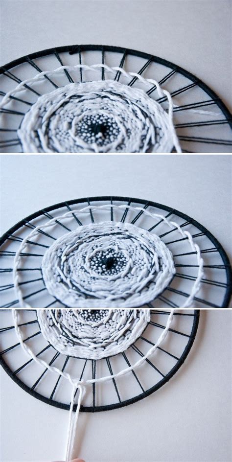 Twinning Tutorial On A Circular Weave String Crafts String Art