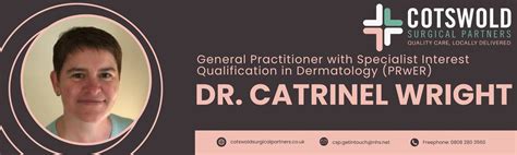 Dr Catrinel Wright Cotswold Surgical Partners