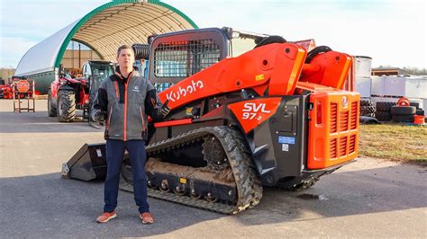 The Largest Skid Steer Kubota Has To Offer Svl 97 2 Youtube
