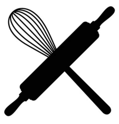 Rolling Pin Whisk Decal Die Cut Vinyl Car Decal Sticker Etsy