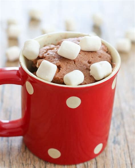 Hot Chocolate Mug Cake Recipe Hot Chocolate Mug Cake Mug Cake