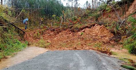 Landslide In Kadavu Blocking The Jetty Roads In Vunisea