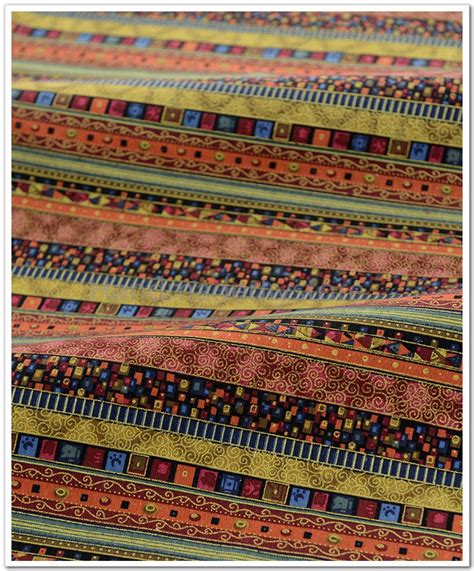 Bohemian Fabrics Ethnic Fabrics Tribal Fabrics Native Boho Stripe