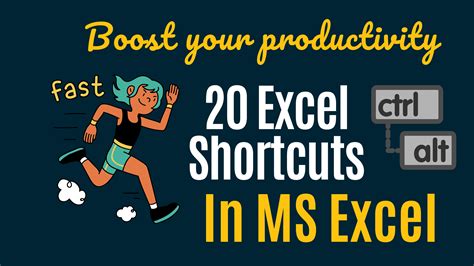 Top Excel Shortcuts To Boost Your Productivity Let S Excel In Excel
