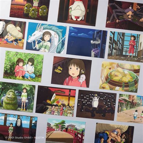 Studio Ghibli 100 Collectible Postcards Papercut Ubicaciondepersonas
