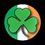 Dome Badge Seasonal Irish Shamrock 3
