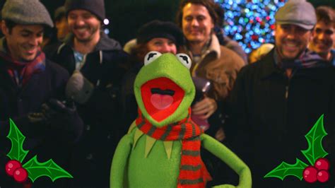 Kermit The Frog Singing It Feels Like Christmas From The Muppet