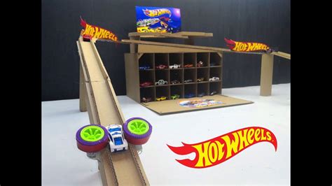 You can learn to make this project at home. Hot Wheels Ultimate Garage DIY from Cardboard - YouTube