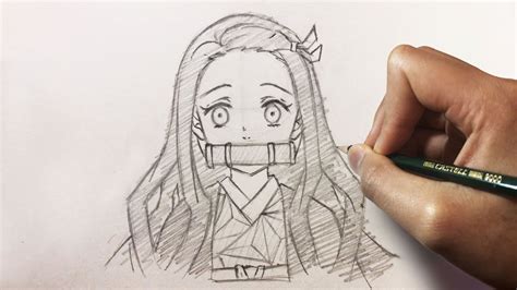 How To Draw Nezuko Demon Slayer Kimetsu No Yaiba Youtube