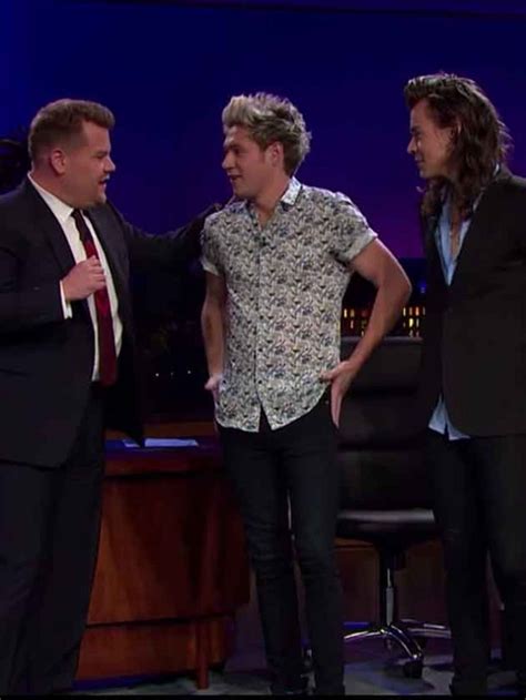 Harry styles and james corden being a literal couple. 1D and Harry Styles played tattoo roulette with James Corden