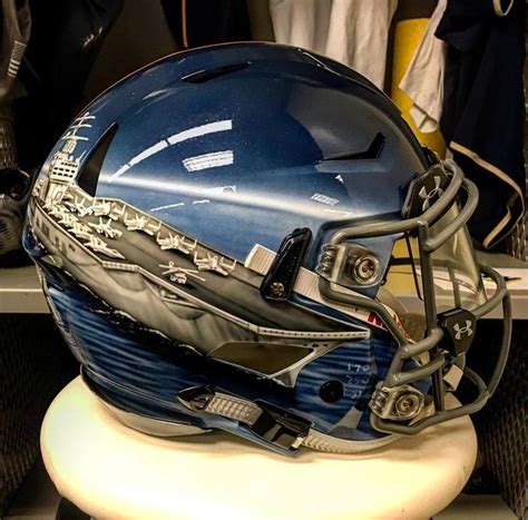 College Gameday Navy Athletics Helmets Look Even Better In Person This