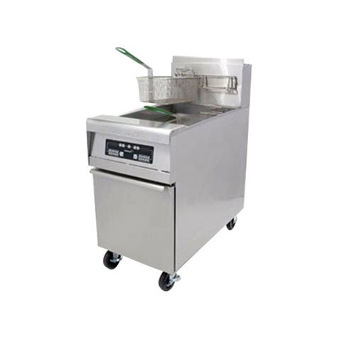 Liquid Propane Frymaster MJCF SC Chicken Fish Fryer 80 Pounds With