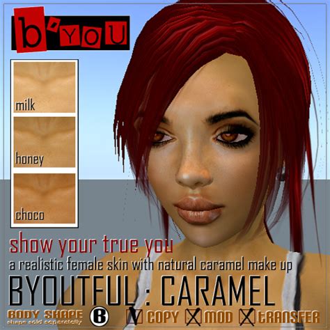 Second Life Marketplace Byoutful Caramel Complete Set