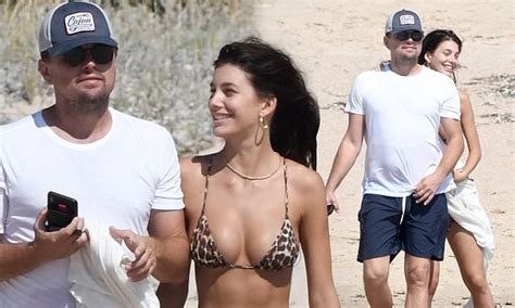 The 2 stopped at a food truck for a. Leonardo DiCaprio, 44, puts on a playfully amorous display ...