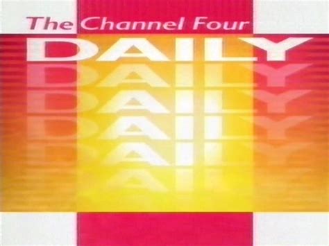 Channel 4s First Foray Into Breakfast Television Clean Feed