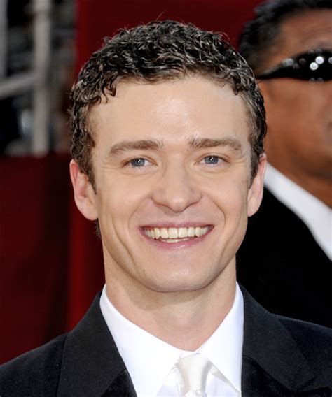 Justin timberlake through the years. Justin Timberlake Short Curly Hairstyle
