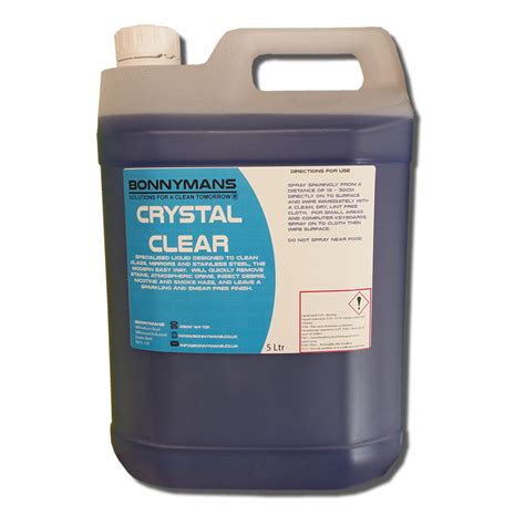 Crystal Clear Glass Cleaner Bonnymans