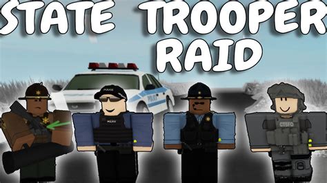 State Trooper Swat Raid Roblox Police Raid Sim Youtube