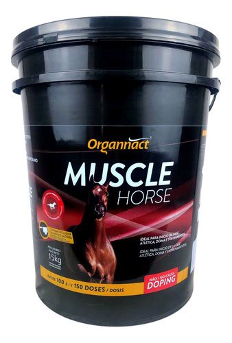 Muscle Horse 15kg Suplemento P Equinos Cavalos Organnact Frete Grátis