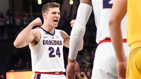 College Basketball Rankings Gonzaga Takes Over No 1 Spot In Ap Top 25