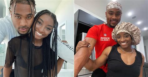 The olympic gold medalist and the houston texans football player made their relationship instagram. Simone Biles and Boyfriend Jonathan Owens's Cutest ...