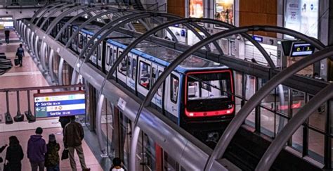 Paris Metro Line 14 Extended Transforming It Into The Longest Fastest