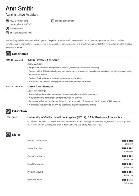 Best Administrative Assistant Resume Examples 2021